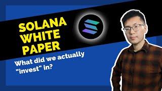 Solana Whitepaper Explained  Understanding Proof of History Validators Staking and More