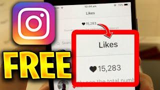 Free Instagram Likes  How I get Free Instagram Likes in 2020 iOS & Android