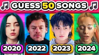GUESS THE SONG From 2020 to 2024   Music Quiz Challenge