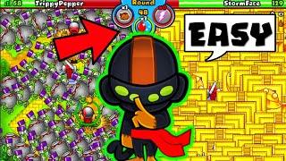 this hidden SECRET WEAPON won me the game... Bloons TD Battles