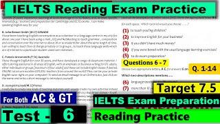 IELTS Reading Practice Test 2023 with Answers Real Exam - 6 