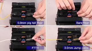 How to use  fusion splicer JILONG KL 280E