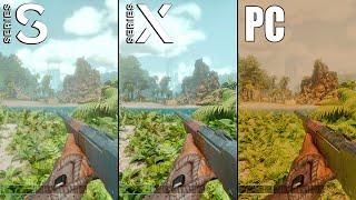 Ark Survival Ascended Xbox Series SX vs. PC