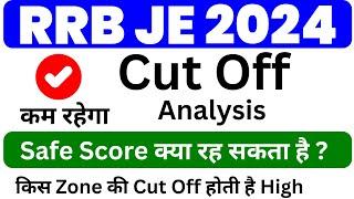 RRB JE 2024 Expected Cut Off  RRB JE CBT 1 Expected Cut Off 2024  RRB JE Cut Off 2019 CBT 1 