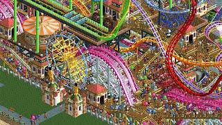 I Built the Densest Park Ever in RollerCoaster Tycoon 2