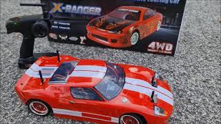 VRX RC car 110 brushless pro unboxing and test