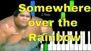 Somewhere Over The Rainbow - Israel  Easy piano