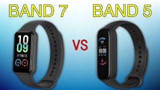 Amazfit Band 7 vs Amazfit Band 5  Full Specs Compare Smartwatches