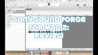 Sony Sound Forge Pro for Mac 2 Review & Tutorial