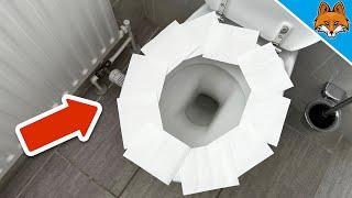 THAT is why you should NEVER put Toilet Paper on the Toilet SeatIMPORTANT