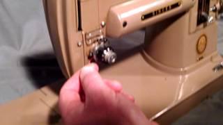 How to Thread a Vintage Singer 301 301A Sewing Machine and Bobbin Case