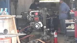 Buick Straight 8 Bonneville Engine on Dyno