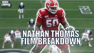 Dallas Cowboys 7th round OL Nathan Thomas could be next Terrance Steele  Film Breakdown