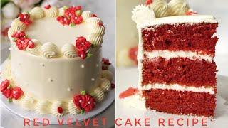 The Best Red Velvet Cake Recipe I How to Make Red Velvet Cake