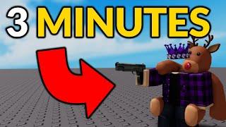 I Made a ROBLOX Game in *3 MINUTES*