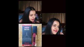 *NEW* NYKAA MATTE TO LAST MINI REVIEW  DEMO