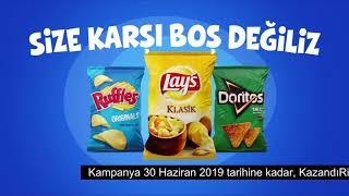 KazandıRio uygulaması ile Lay’s Ruffles ve Doritos paketlerinde boş yok