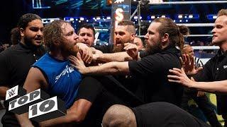 Security guards get wrecked WWE Top 10 Oct. 20 2018