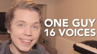 One Guy 16 Voices