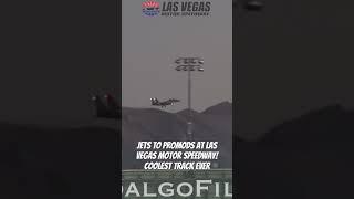 Jets and Race Cars at Las Vegas Motor speedway