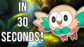 Every Type Of Rowlet In 30 Seconds