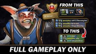 when tiny trashtalk GRANDMASTER Meepo too early - Meepo Gameplay#802