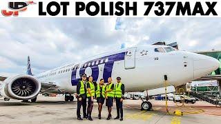 LOT POLISH AIRLINES joins Just Planes  Boeing 737MAX Cockpit Trailer