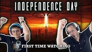 INDEPENDENCE DAY 1996 FIRST TIME WATCHING - MOVIE REACTION - PERFECT HOLIDAY FILM