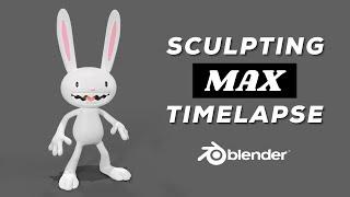 3D Sculpting Max - Blender 2.9 Timelapse