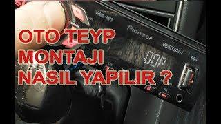 Oto Teyp Montajı Nasıl Yapılır - Teyp Hafıza Siliniyor - Kablo Bağlantı Şekli