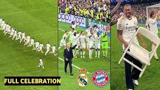 Real Madrid Crazy Celebration After Reaching Champions League Final