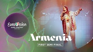 Rosa Linn - Snap - LIVE - Armenia  - First Semi-Final - Eurovision 2022