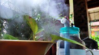 How To Make  Simple DIY Humidifier Mist Maker  Fog Machine