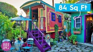 Vintage 84 Sq Ft Wagon In The Middle of Los Angeles  Tiny House Style  Better Homes & Gardens