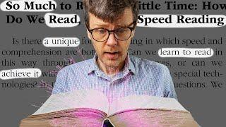 How to ACTUALLY absorb books 3 times faster using science