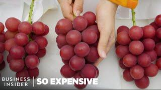 Why Japanese Ruby Roman Grapes Are So Expensive  So Expensive