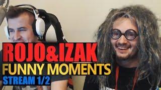 Funny Moments IZAK & ROJO  STREAM #2 12