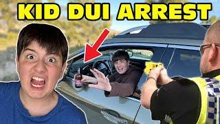 Kid Temper Tantrum Gets Arrested For DUI - Police Foot Chase Original