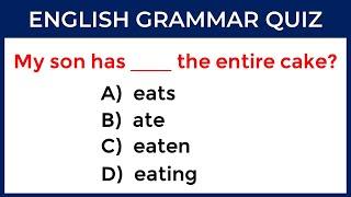 English Grammar Quiz CAN YOU SCORE 3030? #challenge 47