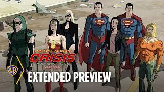 Justice League Crisis on Infinite Earths Part Three  Extended Preview  Warner Bros. Entertainment