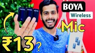 Boya Wireless Mic  best budget mic for youtubers  boya mic xm6 s2 unboxing  budget wireless mic