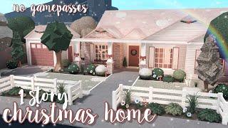 no gamepass christmas family home bloxburg speedbuild  luminto