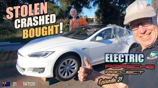 I accidentally bought another crashed EV  Porsche 928 EV project Ep.21