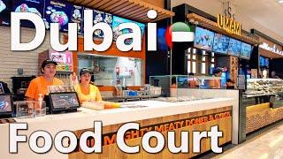 Food Prices in Dubai Food Court in Dubai Mall Review 4K 