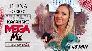 JELENA GERBEC - KAFANSKI MEGA MIX 48MIN  UZIVO  ORK. ACE STOJNEVA  2023  KAFANSKO VECE