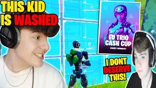 Clix DESTROYS This EU Cash Cup Lobby & Calls Mongraal WASHED Because of THIS