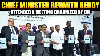 Chief Minister Revanth Reddy Attended a meeting organized by CII  CONGRESS  Ybranttv 