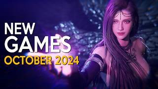 NEW GAMES coming in OCTOBER 2024 with Crazy NEXT GEN Graphics