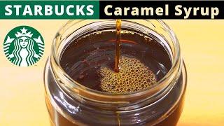 Homemade Starbucks Caramel Syrup   Simple and Easy Caramel Syrup