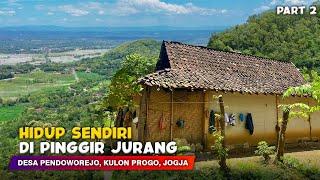 LIVE ALONE ON THE EDGE OF THE ARREST Natural Views of Remote Villages - Stories of Jogja Village